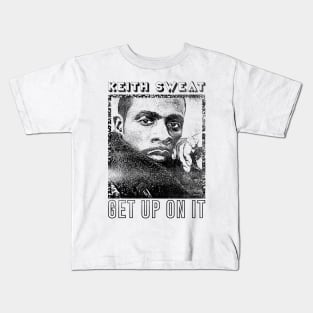 Keith Sweat //////// Retro Faded Style 90s Fan Design Kids T-Shirt